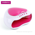 heart-shaped led uv nail lamp hot-sale product